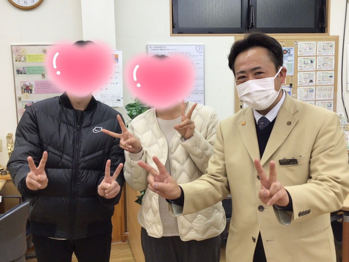 T様、ご成約おめでとうございます！