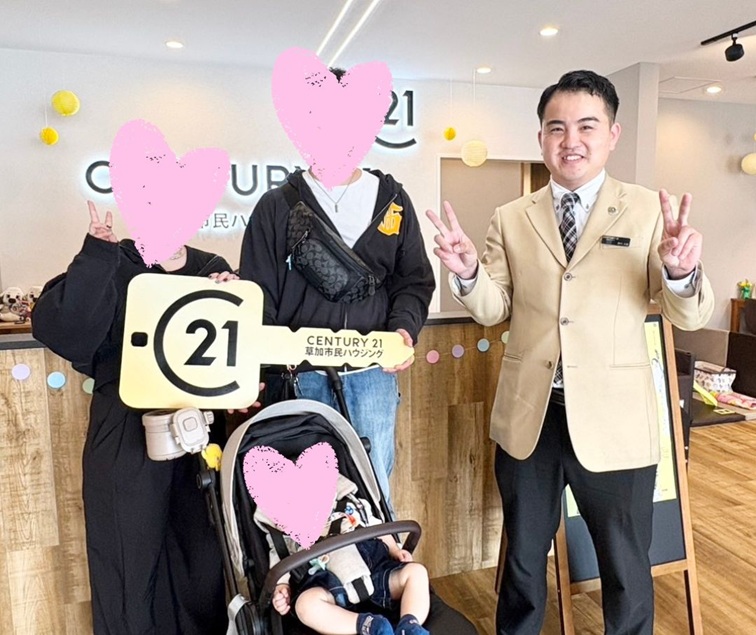 Ｋ様、ご成約おめでとうございます！